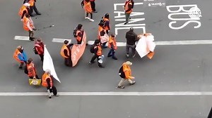 21K views · 707 reactions | Watch the moment an angry motorist violently confronts Just Stop Oil protesters after activists slowed traffic by walking down a busy road in London. | TalkTVUK | Facebook