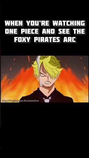 When You Watch The Foxy Pirate Arc For The First Time
