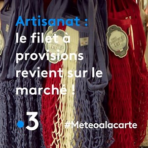 Marre de la pollution plastique ? ♻️ Nous avons la solution écologique française : le filet à provisions. 🛍️ C'est la tendance du moment ! | Météo à la carte