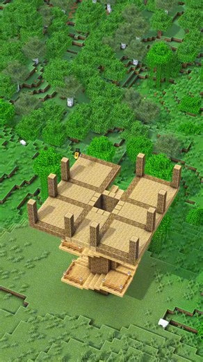 91K views · 1.3K reactions | Minecraft Easy Tree House  For Build and No Music #Minecraft #minecraftbuilding #minecrafttutorial #zediaph #teamzediaph | Rubill | Facebook