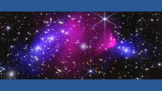 Mysterious dark matter may be better understood through a new map of far-off galaxies