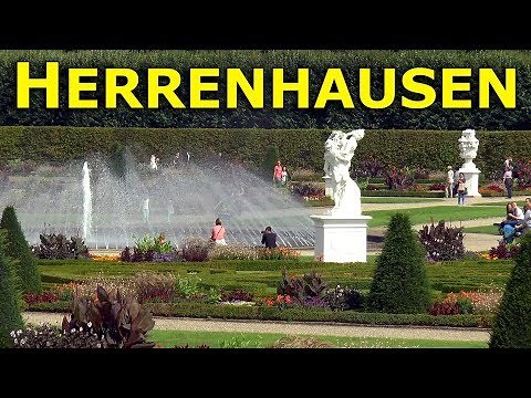 Herrenhausen Gardens │ Hanover. Visit to The Great Garden.