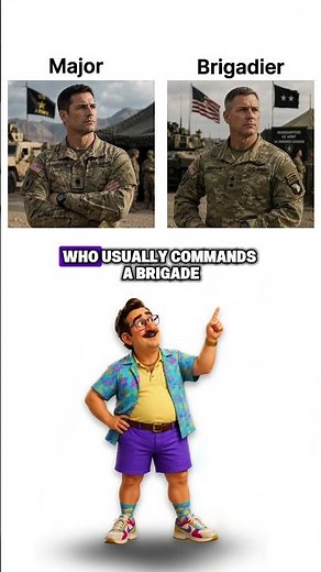 Major vs Brigadier Differences #major #brigadier #knowledge #army