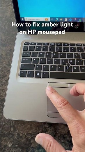 Quick Fix For Amber Light Issue On Laptop Mousepads - Easy Solutions!