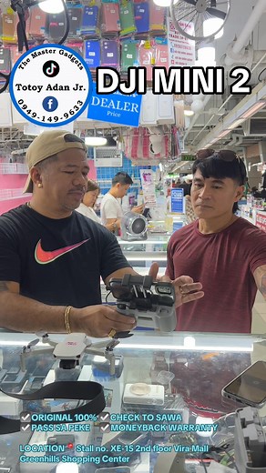 Sold! DJI MINI 2 Salamat boss #themastergadget #greenhills #dji #insta360 #gopro | The master gadgets