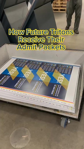 UC San Diego Acceptance Letter BTS: Printing, Reviewing & Signing | Future Triton