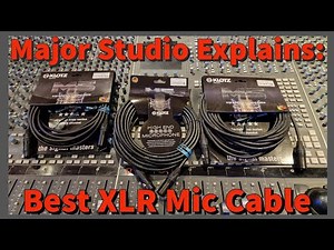 Best XLR Mic Cable For Studio Recording Review 2022 - Klotz M5 MC5000 Neutrik Gold