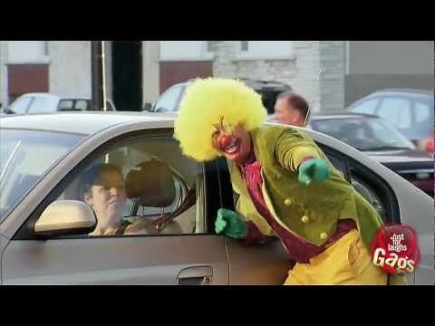 Clown Pie in the Face Prank