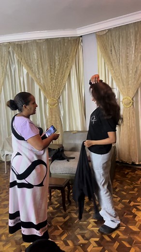 Purple Hair Dye and Shaving Dirt Off Forehead | Fun Moments with Devi