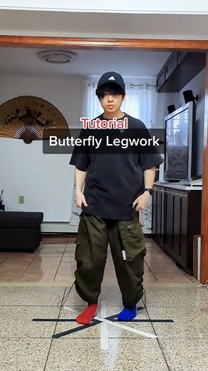 Zanouji | Your Favorite Shuffler ᕙ( •̀ ᗜ •́ )ᕗ on Instagram: "Butterfly Legwork Tutorial 🎵 Song: Doja Cat - Woman"