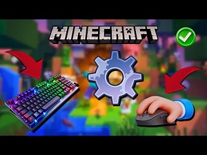 HOW TO CONFIGURE MOUSE and KEYBOARD in MINECRAFT BEDROCK (PC and MOBILE) ⚙️✅