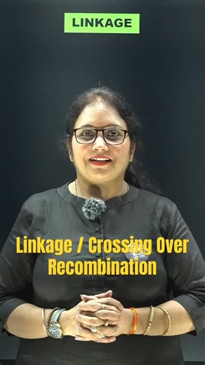 Shweta Yadav on Instagram: "Linkage | Crossing Over | Recombination #neetaspirants #neet #ncertbiology #ncert #cbse #bio #shorts #genetics #shorts #shorts"
