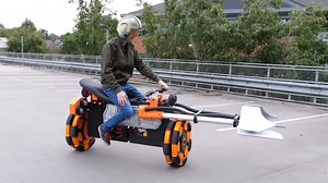 Would You Ride This Experimental Hoverbike?