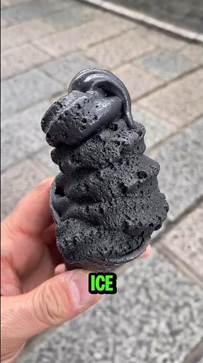 This Ice Cream Is Black