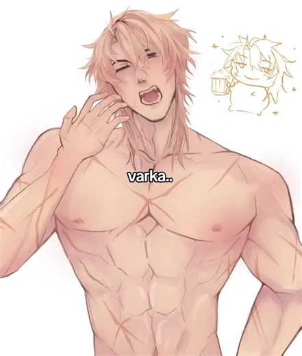 ignore how weird the muscles look this is what i get for not using reference #genshin #genshinimpactfanart #fanart #speedpaint #varka