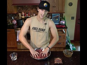 Homemade Oven Baked Venison Jerky- Super Easy!