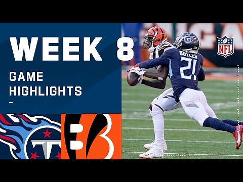 Titans vs. Bengals Week 8 Highlights | NFL 2020
