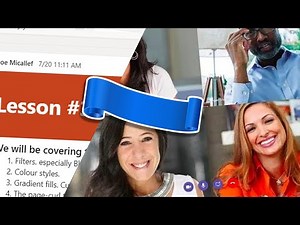 Create banners as announcements in the Teams channel.