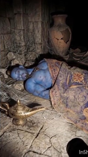 Aladdin & Jasmine’s Mysterious Night ✨🧞‍♂️ | Magic Lamp Story #aladdin #jeena