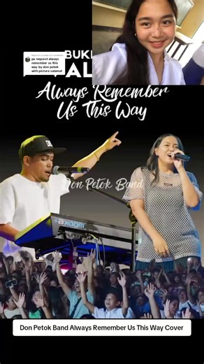 Always Remember Us This Way Cover by Don Petok Band
