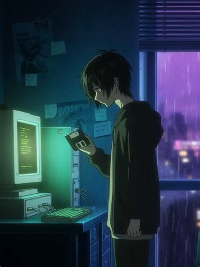 The Floppy Disk That Opened Another World A forgotten floppy disk. An old computer. One mistake that bends reality. In this retro fantasy anime short, obsolete technology becomes a doorway to something ancient, alien, and very much alive. A love letter to late-90s cel-shaded sci-fi where mystery comes first, silence says more than dialogue, and the past still has power. Sometimes the future isn’t downloaded — it’s inserted. #retroanime #retrofantasy #celshaded #isekai #scififantasy #90sanime #ol
