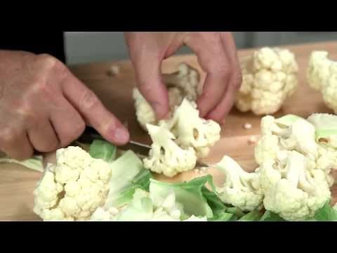 Kitchen Tips - How to Cut Cauliflower into Florets