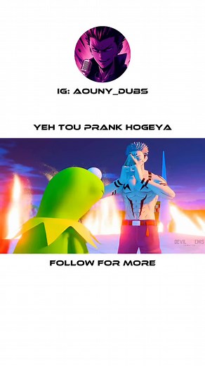 Yeh tou prank hogeya 😆 Cell vs Sukuna fan animation dubbed by me #foryou #fypシ #dbz #jjk #anime #meme #sukuna #cell #froggy #voice #punjabi #parody #dubbing #fypシ゚viral