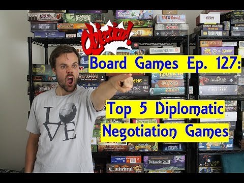 Top 5 Diplomatic Negotiation Board Games