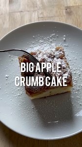 BIG APPLE CRUMB CAKE — but with peaches! — recipe on smittenkitchen.com. Swap 1# peaches for 1# apples and you’re set. I doubled everything to make two cakes and did not regret it. 🍑 🍑 | smitten kitchen
