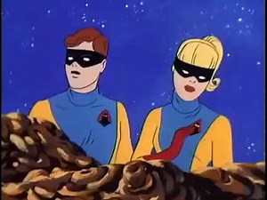 1966 Space Ghost Flying Saucer Warhead Strike