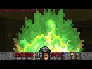 Doom + Doom II: The Plutonia Experiment - Level 03: Aztec (100%)
