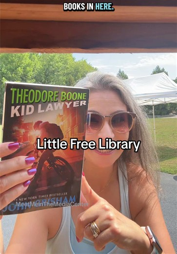 I’m on a mission now to find some not as well loved little free libraries in my vicinity. (And I’ll be stocking them at night 🥵) #littlefreelibrary #books #thrift #donate #bookish