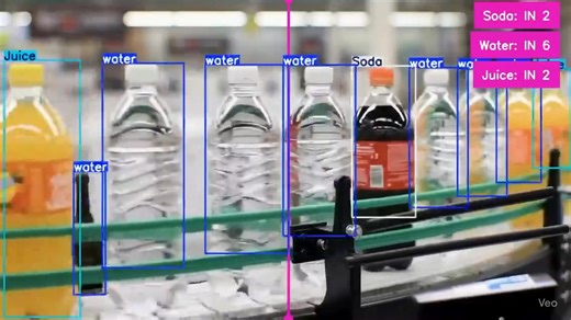 8.1K views · 25 reactions | Dùng Computer Vision AI để phát hiện và đếm các loại nước khác nhau trên băng chuyền. #cybersoft #computervision #opencv #yolo #kysuai | CyberSoft - Đào Tạo Chuyên Gia Lập Trình & Công Nghệ | Facebook