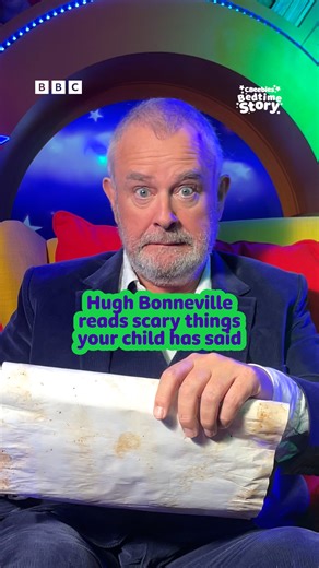 22K views · 126 reactions | Kids say the creepiest things sometimes. Do you have any stories to share?  Join Hugh Bonneville this Halloween as he reads 'Sleep Tight, Disgusting Blob' by Huw Aaron. #CBeebies #CBeebiesBedtimeStories #HughBonneville #Halloween #BedtimeStory #iPlayer | CBeebies Parenting | Facebook