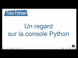 Maths 2de - Programmation : Un regard sur la console Python