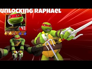 Unlocking Raphael in TMNT Legends!!