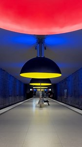 270K views · 4.1K reactions | Bath in the saturated coloured lights of Westfriedhof Station in Munich by Ingo Mauer in 1988. @ingomaurer_official #archimarathongermany25 | Archimarathon | Facebook