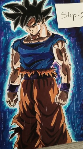 It's very ezy #art #artist #draw #drawing #tutorial #goku #dbz #shorts #dbs