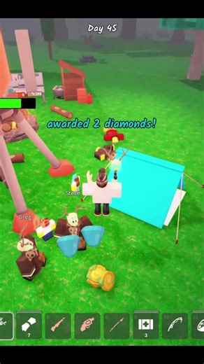 Only Vegetables and Fruits! My 99‑Day No‑Meat Challenge! #roblox #99nightintheforest #robloxedit