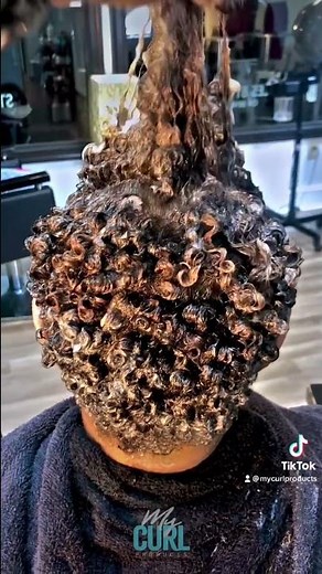 Foam setting lotion for natural hair