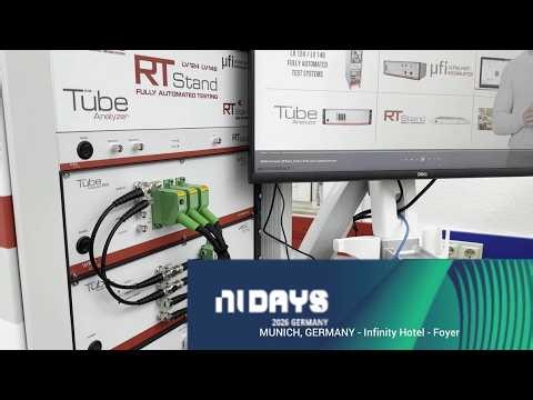 RTStand LV124 / LV148 - Demo show at NI Days Germany 2026