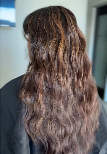 Dimensional Brunette Hair Coloring Tips with Matrix