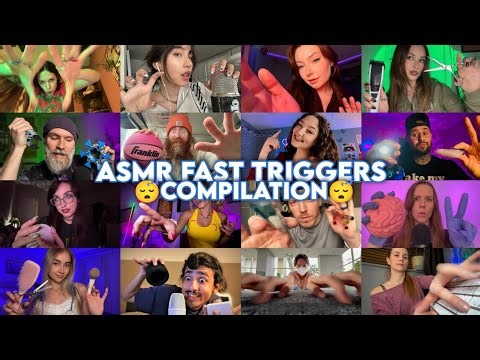 ASMR Fast & Aggressive Compilation | Random Triggers ASMR
