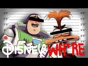 Disney movie voice actors cursing but its more actual characters (an animation)