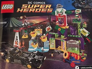 LEGO 76035. DC Comics Super Heroes Jokerland making & review. LOOKING AT TOYS