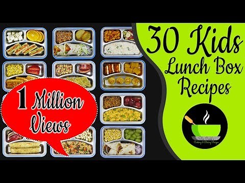 30 Lunch Box Recipes For Kids | Indian Lunch Box Recipes | Easy And Quick Tiffin Ideas For Kids