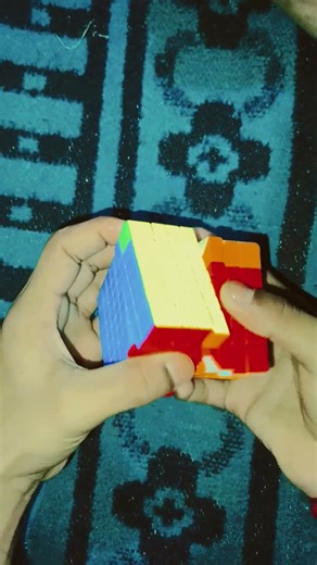 #rubikscube#solve parity in 7x7 cube#youtubeshortsvideo#Mr.MohitGahlot |