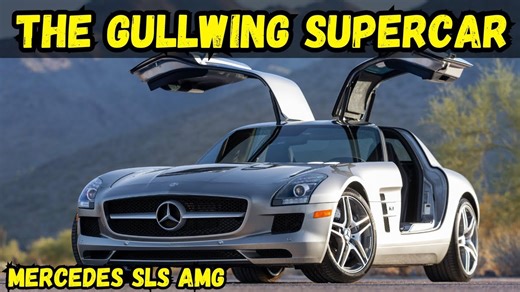 Driving the Mercedes SLS AMG Gullwing: Power, Elegance, and Timeless Design