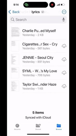 歌詞印拓 Lyrics Intro 系列 Lyrics Intro completed