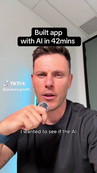 Build an AI App in 42 Minutes Using AI Technology